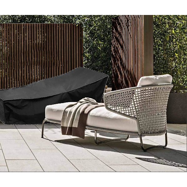 ASelected Solstolsskydd, 210D Polyester Vattentät Dammskyddande Vikbar Solstolsskydd - 210x 75 x 80 CM