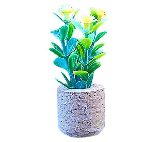 3d konstgjorda växter form bil luftfräschare Vent Clip, aromaterapi Vent Plant Air Freshener Bilklämmor för present