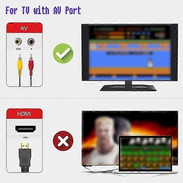 Klassinen Retro Arcade Mini Videopelit -konsoli 620 Pelillä - Suljettu Ulostulo (EU-pistoke)