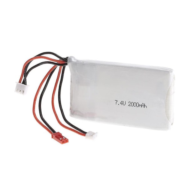 Lipo-akku 2S 7.4V 2000mAh 8C FrSky TARANIS Q X7 2.4G:lle