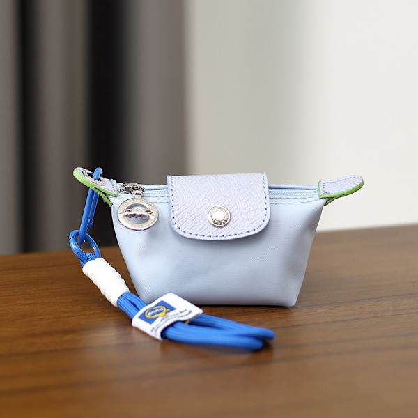 Longchamp mini -laukku, nailoninen dumpling-laukku, muodikas pankkikortin säilytys, kevyt pieni kolikkolaukku