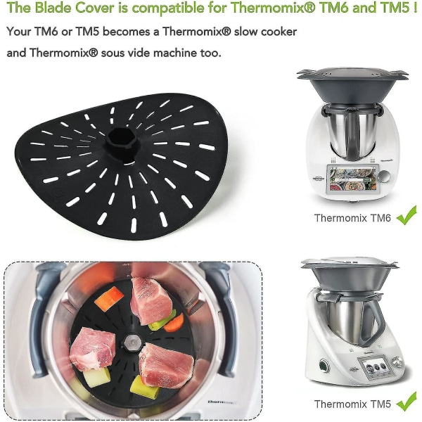 Knivbeskytter for Thermomix TM6 TM5 TM31 - Knivbeskytter med bølge