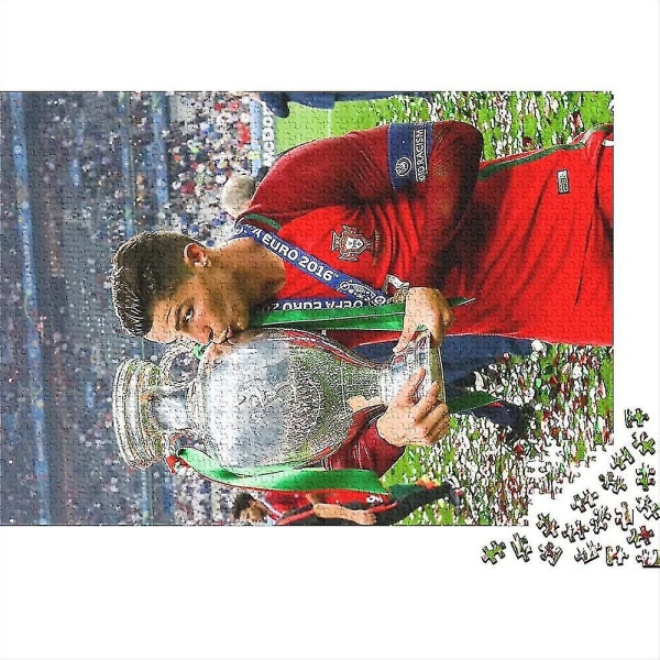 Jigsaw-palapeli aikuisille 300 palaa Cristiano Ronaldo Jigsaw-palapelit Jalkapallotähdet 300 palaa Jigsaw aikuisille Perhepelille Teini-ikäisille ja lapsille 15*10