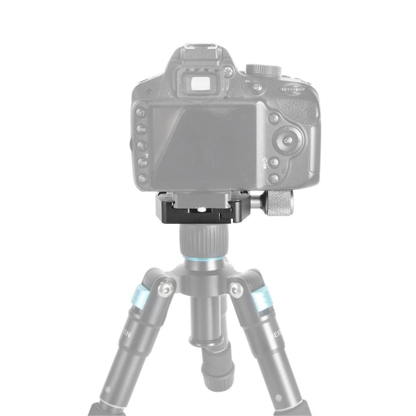 90 mm:n kamerapuristin pikakiinnike kolmijalkapallopään kiinnityssovitin Kannettava jalustan pidike lautaselle
