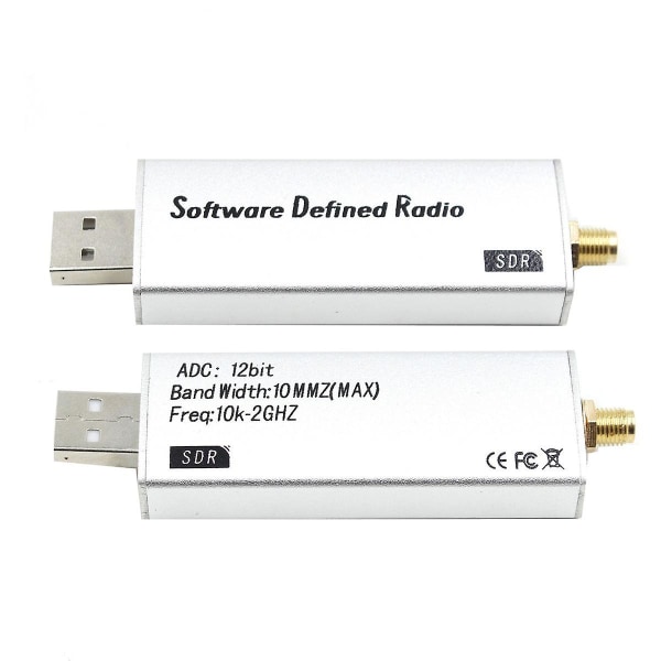 Rsp1 Sdr-vastaanotin 10khz - 2ghz Monitoiminen Sdr-vastaanotin USB liitäntä Yhteensopiva Radio Bro