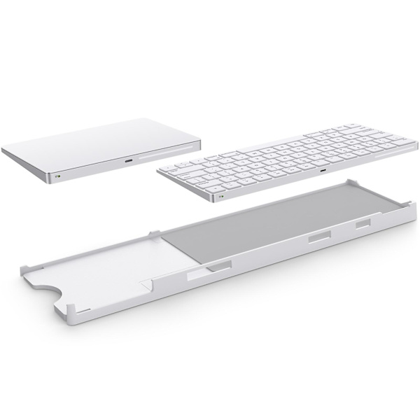 Justerbar Stativ til Skrivebord til Apple Magic Trackpad 2 / 3 / Magic Keyboard 2 / 3