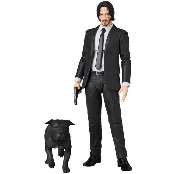 MAFEX 085 MAF John Wick 6-tommers actionfigur