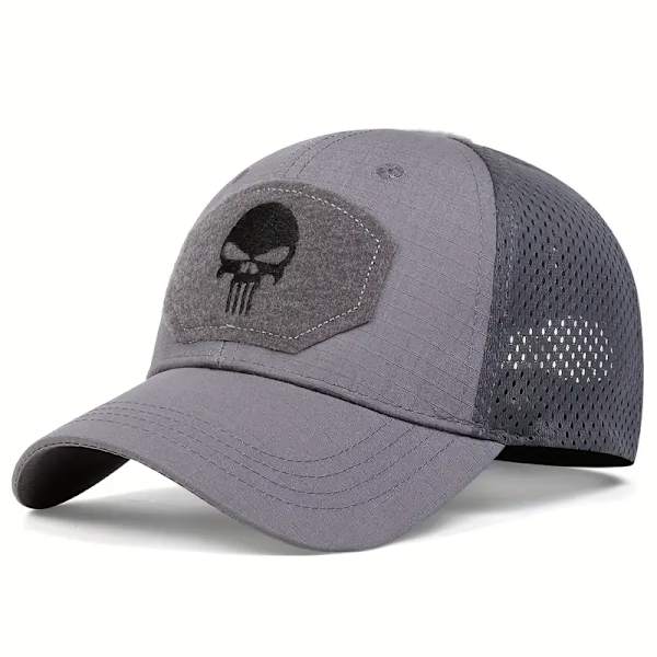Kevyt kallolaastari naamiointi baseball-lippis - taktinen unisex-verkkolippis auringonsuojaan ja tyyliin