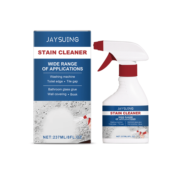 237ml/kasse Jaysuing Multi-Effekt Pletfjerner Spray til Vægge, Flisefuger, Badeværelseslofter - Plet- og Skimmelfjerner