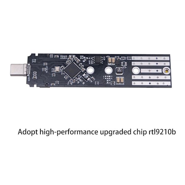 For M.2 til USB-adapter, Nvme til USB 3.1-kortlæser til Nvme Ngff Ssd