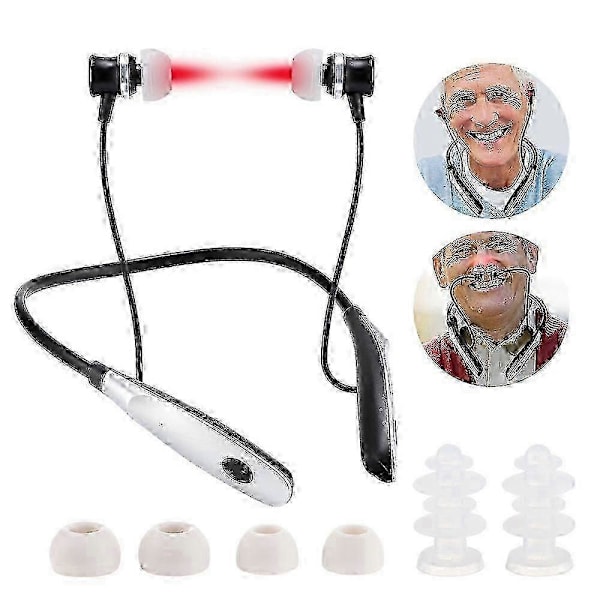 Bärbar Tinnitus Öronterapi - 650nm Laser Lllt Bestrålning Öronproppar För Hörselnedsättning Sinusit