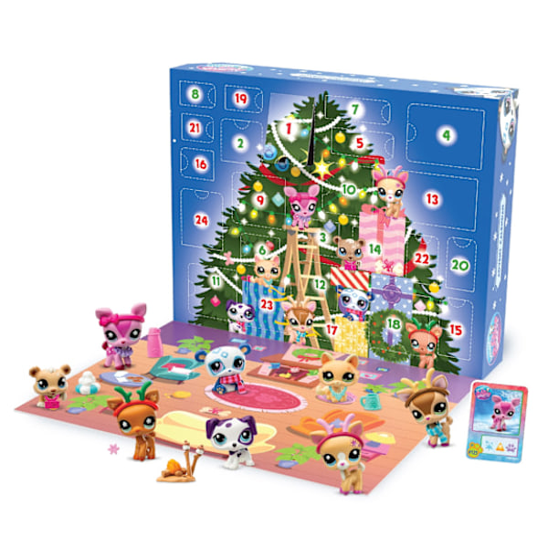 Littlest Pet Shop Adventskalender 2024 för flickor eller pojkar från 4 år