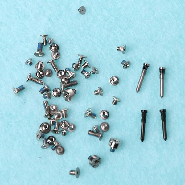 Full Screws Set Kit Reparasjonsbolt Inner Parts Replacement For Phone X