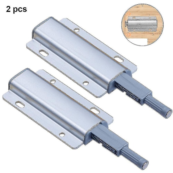 Dörröppnare 4-pack Tryck för att öppna Magnet Push Catch Låda Push Opener Skåpdörr Push Opener Magnetisk Catch Möbel Push Catch Möbeldörrlås