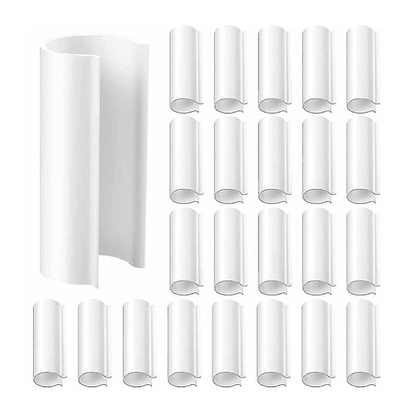 32 Stykker Drivhusklemmer, Drivhus Plast Skur Hage Hoops Klemmer, Film Rad Dekke Netting Hoop