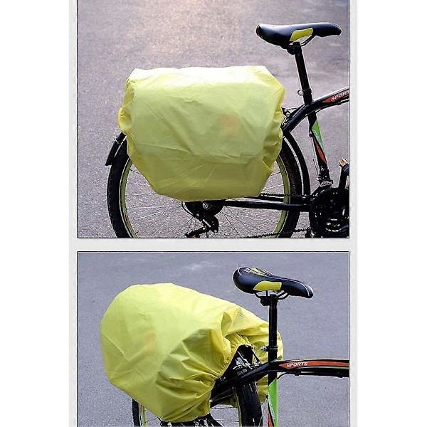 Cykelt regnslag, cykel bagagebærer taske - vandtæt og regntæt, egnet til pendler tasker, bagagebærer tasker, rygsække, punge og rejsetasker