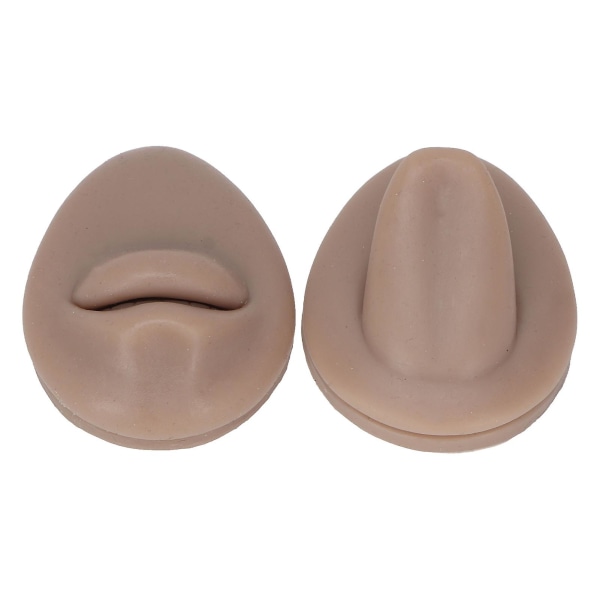 Simulert silikon munn tunge modell Simulert menneskelig munn leppe tunge Stud Display modell sett