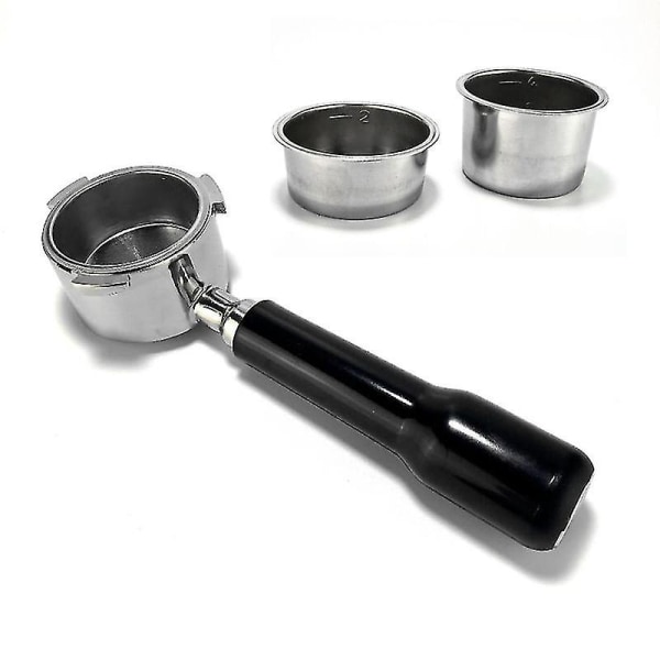 Portafilter 51mm for Delonghi EC685 med 2 stiler kaffe pulverskål