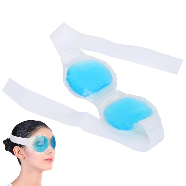 Viilentävä Eye Ice Pack Uudelleenkäytettävä silmägeelipakkaus Kylmäterapiasilmäpakkaus silmille Väsymystä lievittävä-yu