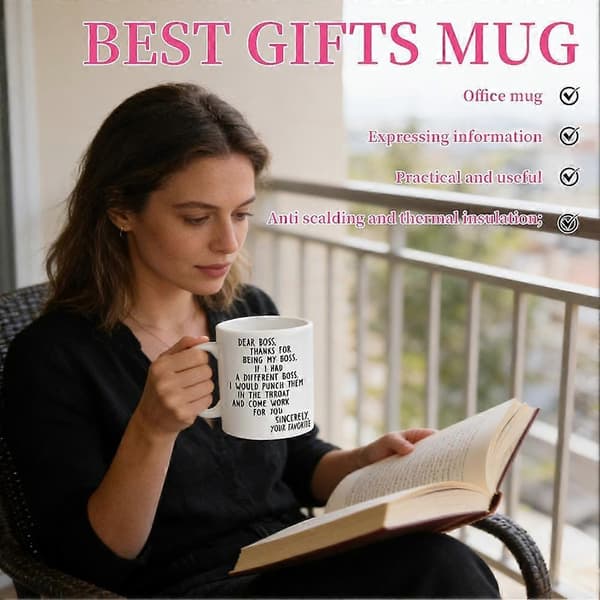 Kontorsmugg, Bästa Presenter Mugg C4W4