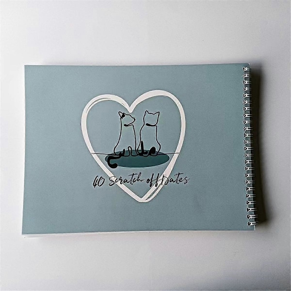 The Date Night Book - Date Night Idéer & Unikke Eventyr for Par Record, Valentinsdagsgave, Gaver til Par
