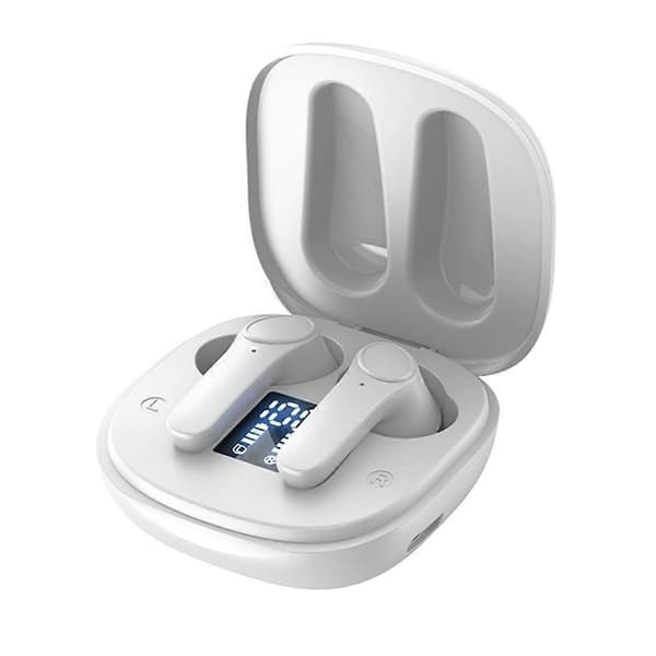 B11 smart voice translation headset Bluetooth trådlös stöder realtidsöversättning på 144 språk White