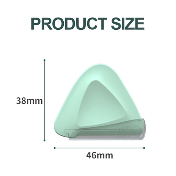Bærbar øyenbrynsbarberhøvel, Triangle Dermaplaning Razor for Women with Precision Cover, Ansiktsbarberhøvel for nybegynnere og skjønnhetseksperter