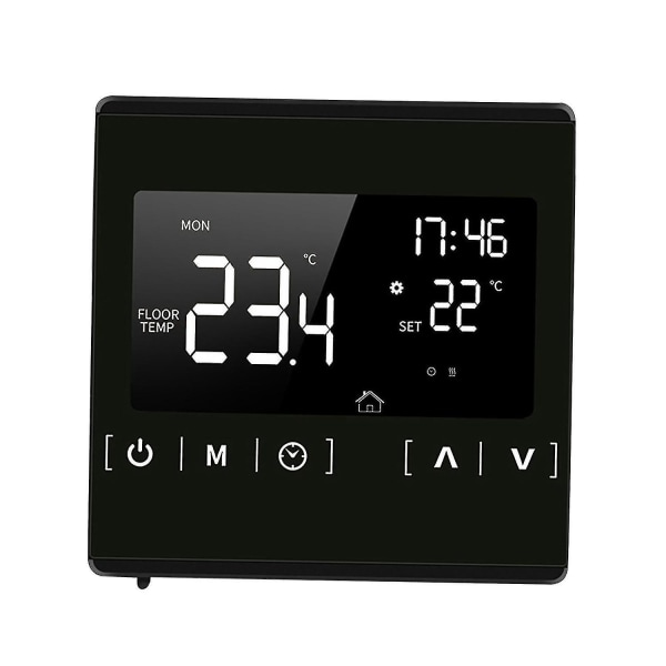 Smart LCD-berøringsskjerm-termostat For Home Programmerbar elektrisk gulvvarmesystem Termoregulator