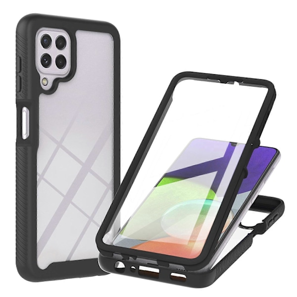 Samsung A22 4G Cover, Samsung M22/M32 4G Cover, Stødsikkert Cover med Skærmbeskytter, 360 Dobbeltsidet Telefon Cover Fuld Kropsbeskyttelse til Samsung Galaxy A