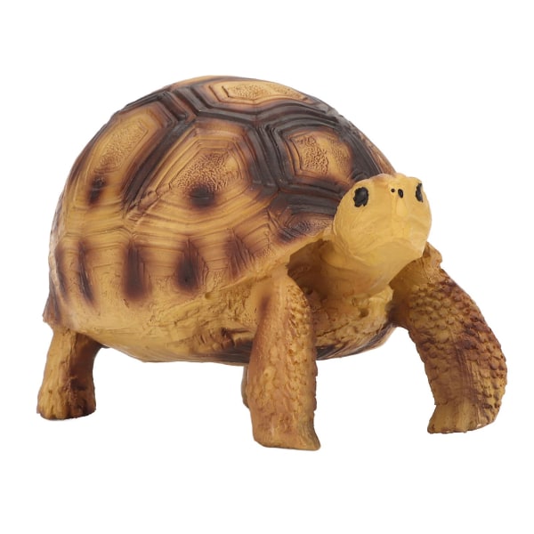 Skildpaddefigur Simuleret Sikker Lugtfri Dekorativ Ornament Harpiks Skildpadde Model Legetøj Til Børn Samler