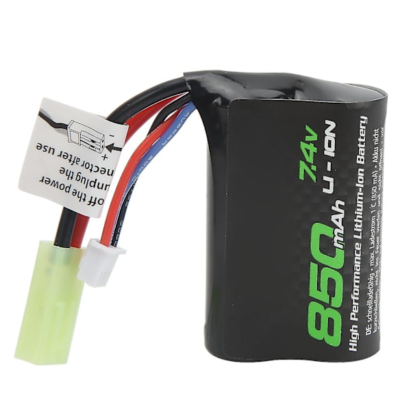 7,4v 850mah Lipo-batteri 850mah litiumbatteri för 1/16 fjärrkontroll terrängfordon