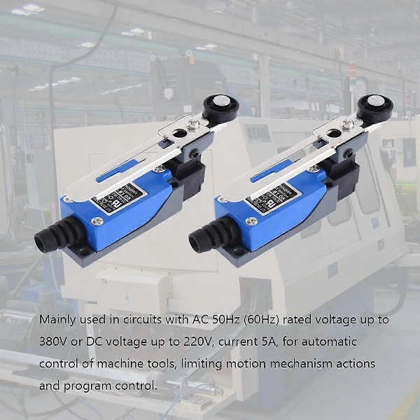 Rajakytkin, 4 kpl CNC Mikro Rullavivun Rajakytkin AC 50Hz 380V Nimellisteholle ja DC 220V DC Jännitteelle (ME8104,ME8108)