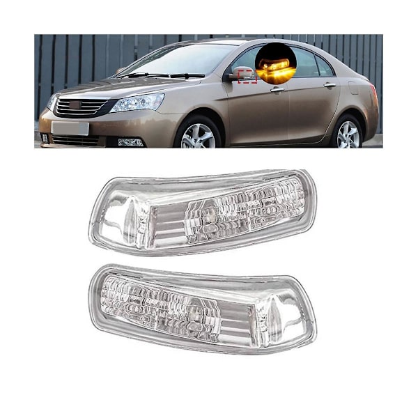 1 par LED bakspeil lys dør vingespeil blinklys for Geely 7 EC7 EC715 EC718 sidespeil