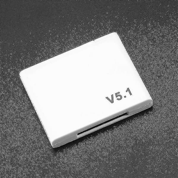 Bluetooth 5.1 30-pin lydmottaker. A2DP trådløs musikkadapter. Hvit