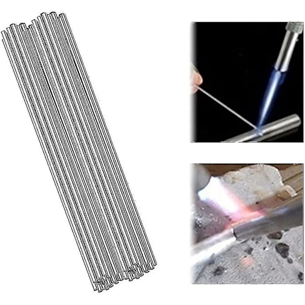 Pakke med 50 Lavtemperatur Aluminium Svejsningstråde, Aluminium Reparationsstænger, Ingen Behov