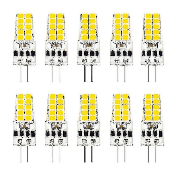 10pcs G4 Led Bulb Ac/dc12v-24v 3w Led G4 Light 20led 360 Beam Angle Light 2835smd Replace 30w Halog XC