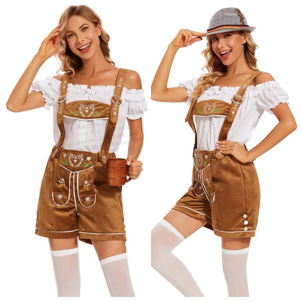 Oktoberfest Tyskland München Kvinder Kostume Halloween Pige Kjole xl