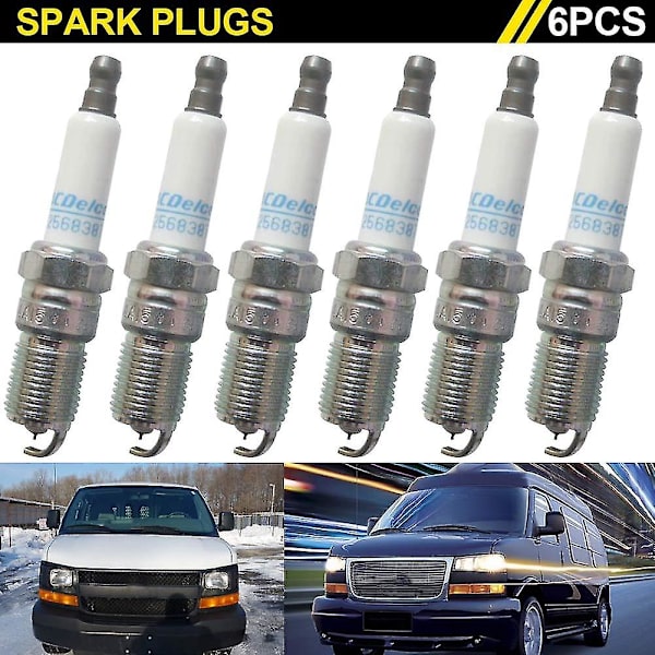 6 kpl Iridium-sytytystulppia Acdelco 41-101 12568387:lle