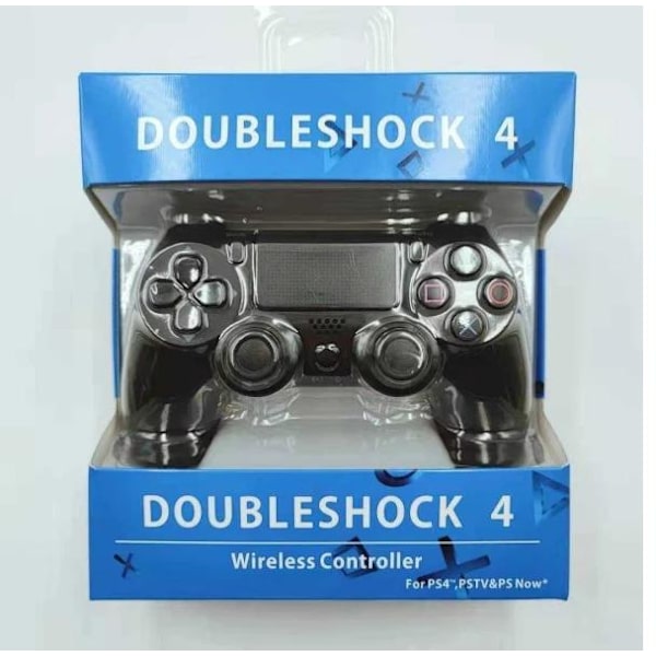 2-pak PS4 Controller til Playstation 4 Sort