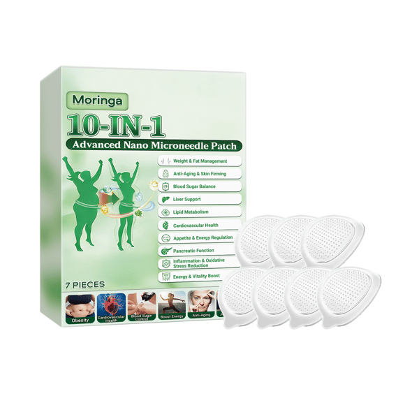 1 stk AMZ Moringa Nano Mikronåleplaster 1Pcs