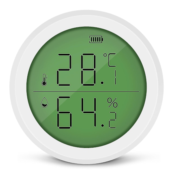 Zigbee 3.0 Trådløs Temperatursensor Tuya og Smart Life App Kontroll Temperatur og Fuktighet Sen