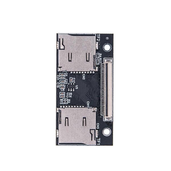 TF Adapterkort Dobbelt TF-kort til CE Anti-Interference Tilslutningskort Egnet til Computer og Spil