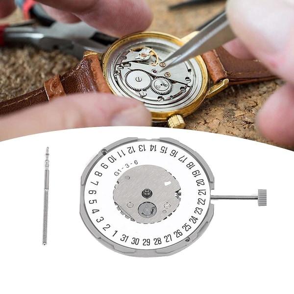 Gm10/gm12 Watch Movement Gm12 Sexpunktskalender+0mm Trestifts mekanisk watch med hög precision