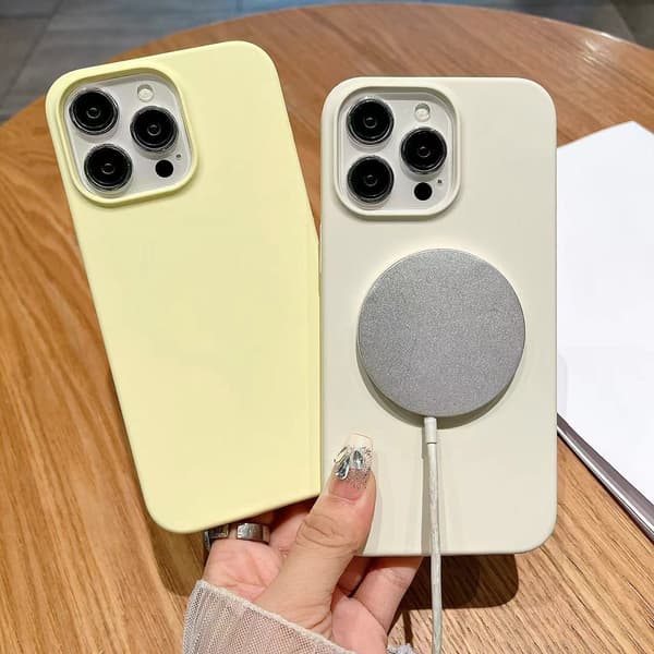 iPhone 16/iPhone16pro/iPhone16pro Max Kompatibelt Silikone Telefoncover, 4-sidet Beskyttelse. Faldsikring iPhone16pro