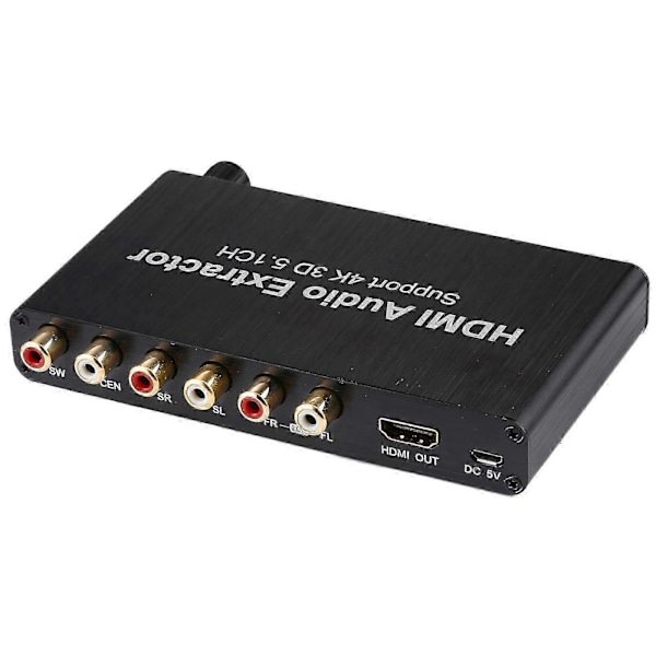 2025 4K 3D HDMI 5.1CH Lyddekoder Ekstraktor