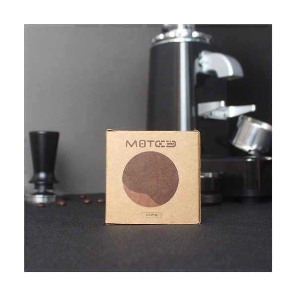 Kaffepapirfilter til espressomaskin 400 stk ubleket espressofilterskjerm Portafilte