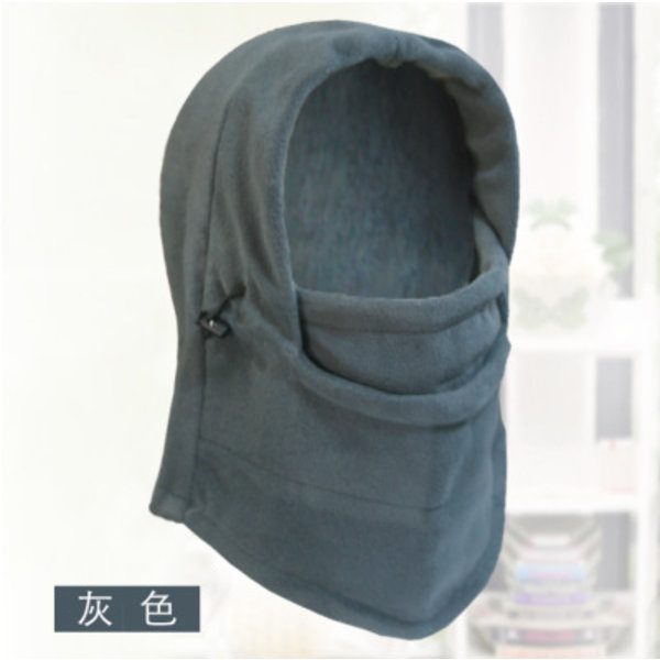 Tjock multifunktionell fleece ridhuva maskerad hatt CS-hatt utomhus ridhatt 2
