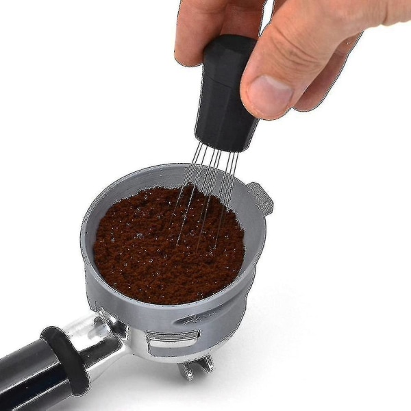 2024 Nyt espresso-omrører Wdt-værktøj og selvjusterende stativ