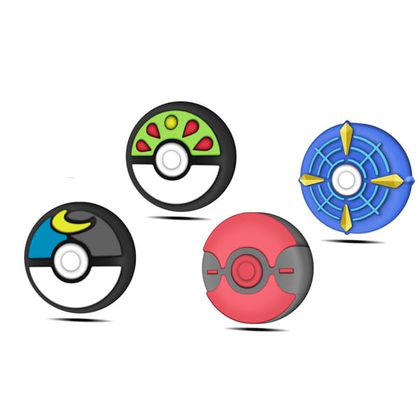 Switch OLED Joystick Cap Dream Rød Lilla Elf Ball Joystick Cap