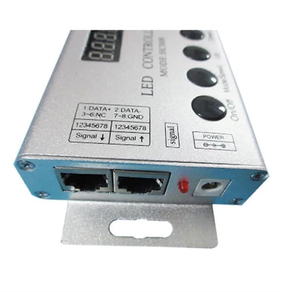HC008 Programmerbar LED Controller 133 Effekt Tilstand RF Kontrol 2048 LED Pixel til WS2811 WS2812 RGB LE
